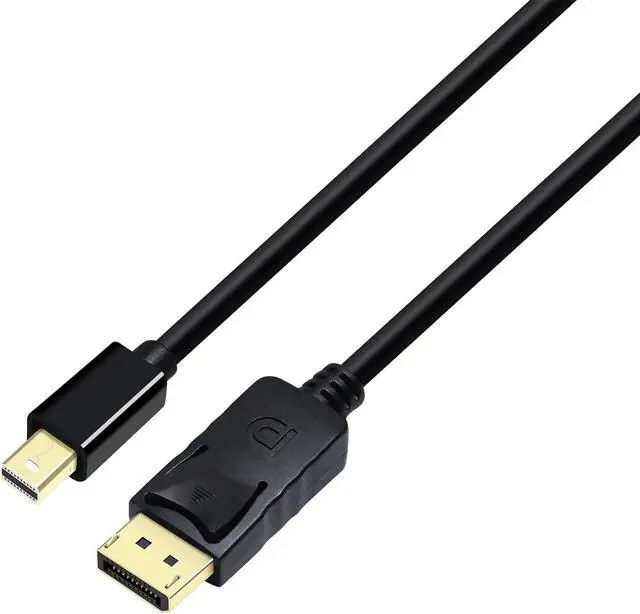 Main image of DCHAV 4K Mini Displayport to Displayport Cable 6ft Display Port 4K@60Hz, 1080p 2K@144Hz Mini DP to DP Cord for Computer Monitor Gaming Laptop PC TV Graphics Card