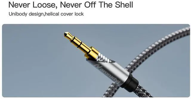 Alt view image 6 of 7 - 3.5mm Headphone Extension Cable 6FT Right Angle 3.5mm Male to Female Stereo Audio Extension Cable/90 Degree Right Angle Aux Cable for Smartphones Tablets Media Players