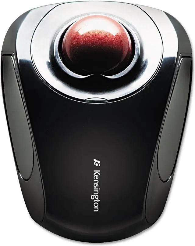 Alt view image 2 of 5 - Kensington Orbit Wireless Trackball Mouse with Touch Scroll Ring (K72352US),Black