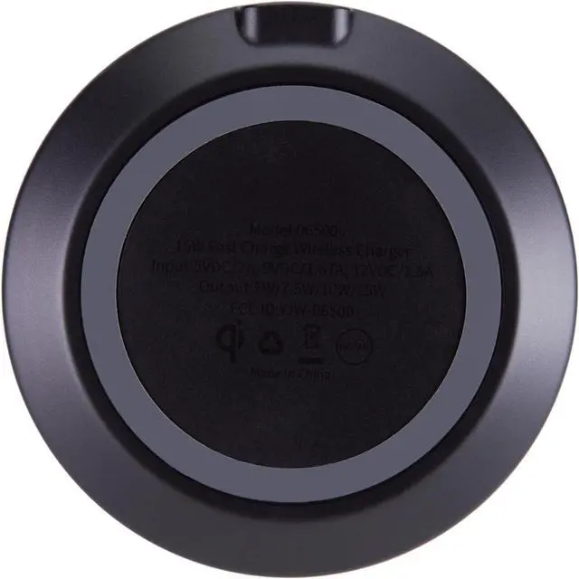 Alt view image 5 of 6 - Professional Series 15W Wireless Charging Pad Black Premium USB-C Fast Charging Universal Device Compatibility Qi Certified Technology