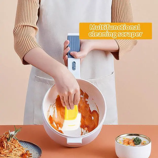 Alt view image 4 of 7 - 3D Resin Printer Accessories 2Pcs Silicone Spatula for 3D Printing Resin Removal A Must-Have 3D Printer Tool for Resin Transfer and Protect Release Film Flexible Silicone Non Stick Scraper