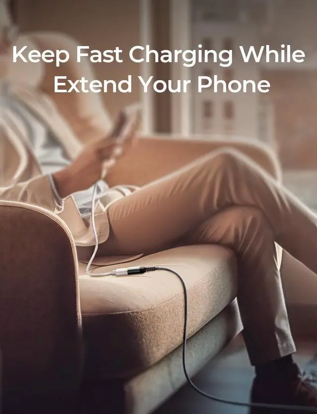 Alt view image 5 of 7 - AINOPE 2 Pack 6.6FT+6.6FT USB 3.0 Extension Cable Type A Male to Female Extension Cord Sturdy Braided Material Fast Data Transfer Compatible with USB Keyboard,Mouse,Flash Drive, Hard Drive