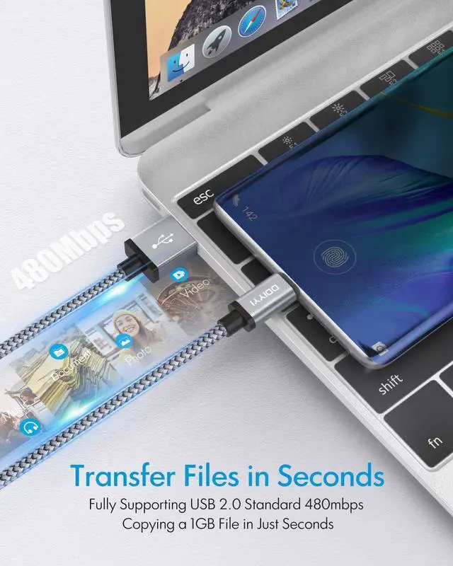 Alt view image 3 of 7 - USB Type C Cable Fast Charging [3-Pack 3ft], USB to USB C Cable Braided Charger Cord for iPhone 15/15 Pro Max/15 Plus/15 Pro, Samsung Galaxy S24 S23 S10e, Note 20 10, A14 A15 A25 A53 A54