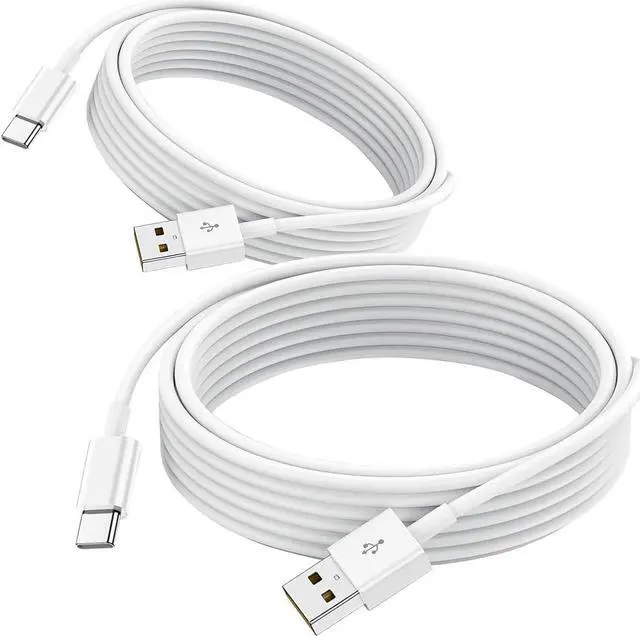 Main image of 2 Pack 3.3FT Car Carplay Cable for iPhone 17 Air/15/16 16e 15 Pro Max 15 Plus USB A to USB Type C Data Cord iPad 10th Gen  Galaxy Tab A7 A8 A9 S10+ S9 S8 S7 Note 10 S10 LG Phone Charger Charging