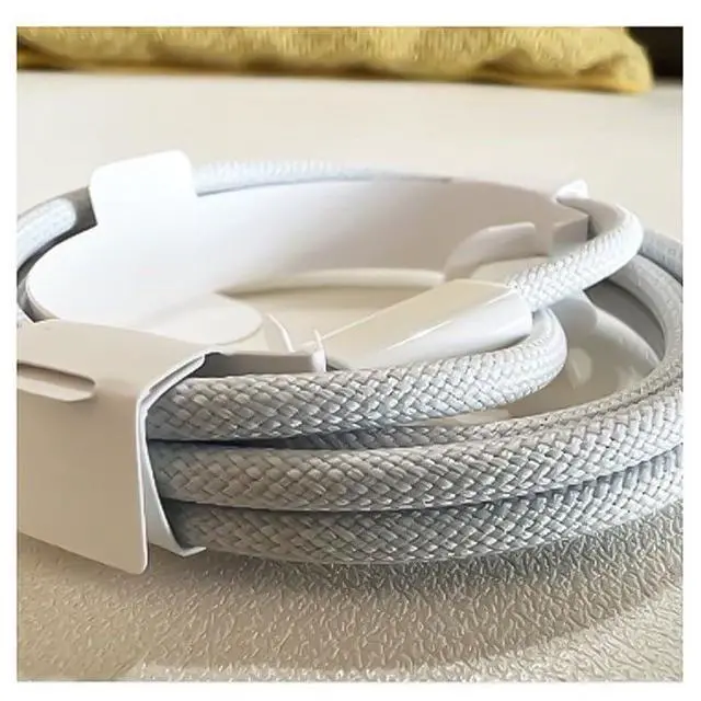 Alt view image 6 of 6 - 3.3 Ft Carplay USB-C Woven Cable for iPhone 17 17 Air 16 16E 15 Pro Max Plus Car Charging Cable USB A to USB C Wire for iPad Pro 12.9/11, iPad Air 5/4, iPad 10th Gen Car Braided Charging Cord