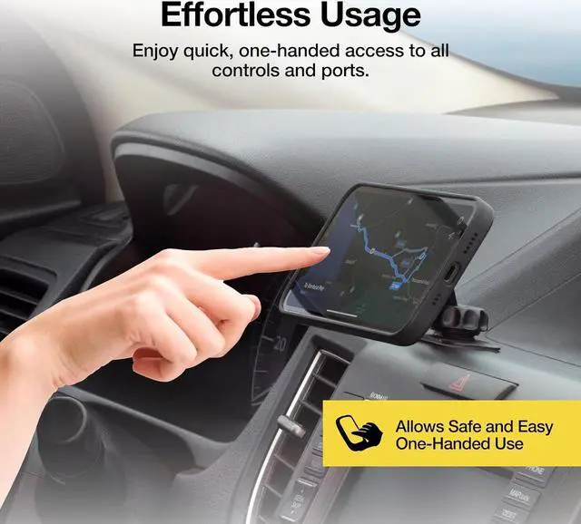 Alt view image 7 of 7 - Cell Phone Holder for Car CD Slot Car Phone Mount One Button Release Easy Installation CD Player Car Phone Holder Mount Compatible with iPhone 16 15 14 13 12 11 Pro XR XS MAX Galaxy S20 S20+ S10 S9