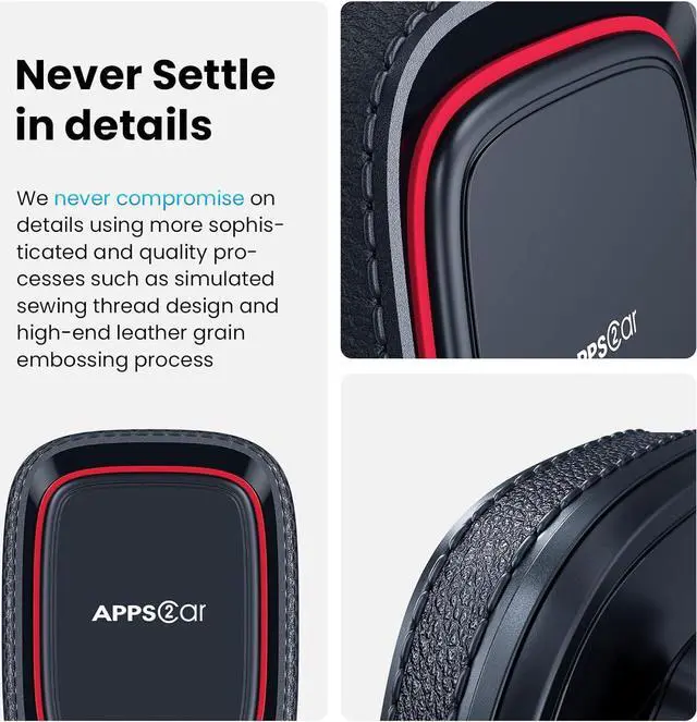 Alt view image 5 of 7 - Magnetic Phone Mount for Car  Industrial Suction Cup Dashboard & Windshield Holder with Telescopic Arm 6 Strong Magnets  Universal Fit for iPhone & Android (Metal Plate Required)