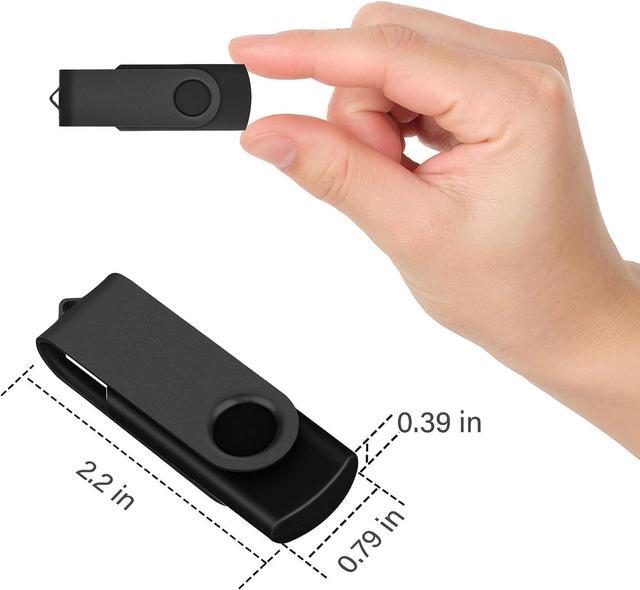 Alt view image 7 of 7 - 8GB USB Flash Drive Bulk Thumb Drives 50 Pack with Lanyards USB 2.0 Jump Drive 8GB Memory Sticks Zip Drive Pen Drive for Storage and Backup Black 50PCS 8GB