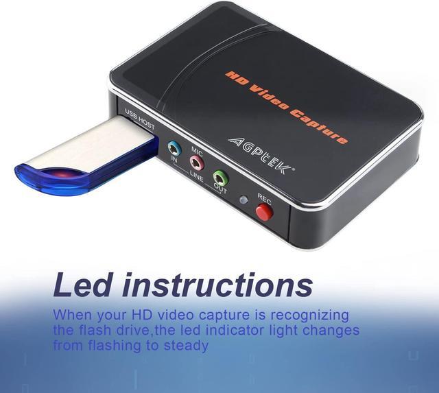 Alt view image 4 of 7 - 32GB FAT32 Format USB 2.0 Flash Drives USB Memory Stick for Game Capture Card/Cassette Player/Computer/Laptop/External Data Storage with Indicative Light