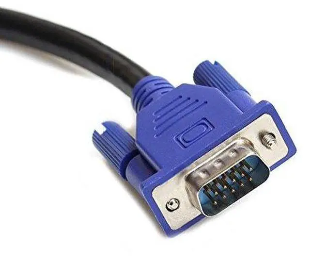Alt view image 2 of 3 - Vszerda VGA Monitor Cable Male to M for TV LCD Projector 10 Ft Foot 3M 3 Meter