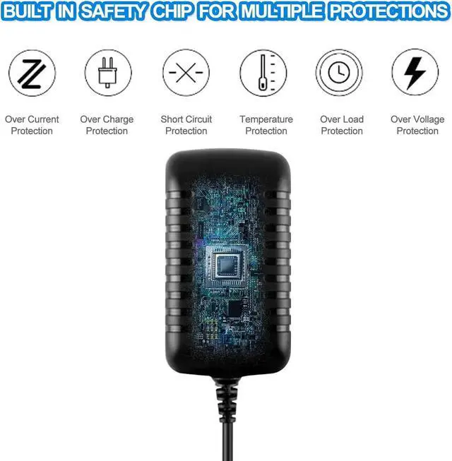 Alt view image 4 of 7 - 12V 2A Power Supply, Universal Power Adapter with 8 Selectable Plug, Power Adapter for Led Power Supply, CCTV Camera, BT Speaker, GPS, Webcam, Router - 2000mA Max