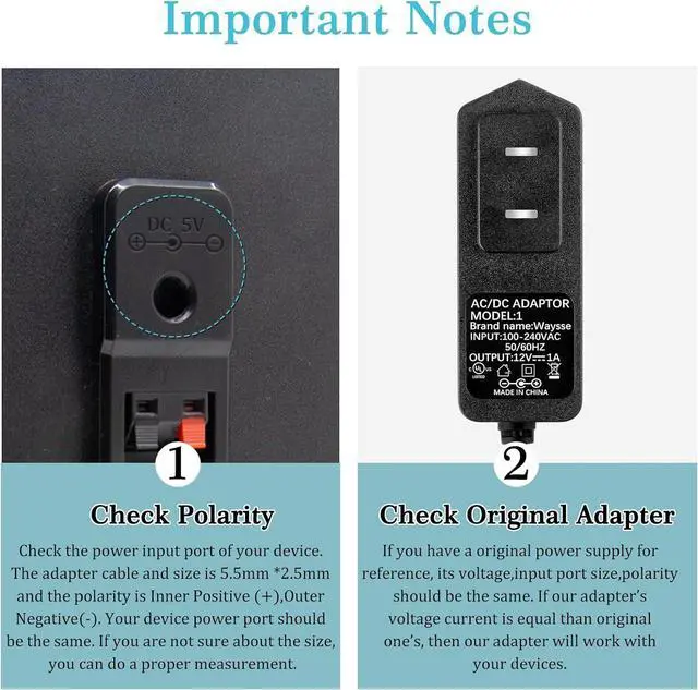 Alt view image 5 of 7 - 12V 1A Power Supply Adapter 1000mA 12W AC/DC Adapter 12W AC Switching Adapter Slim Design DC 12V Charger for CCTV Camera LED Strip Light Routers Speakers Home Appliances Scanner