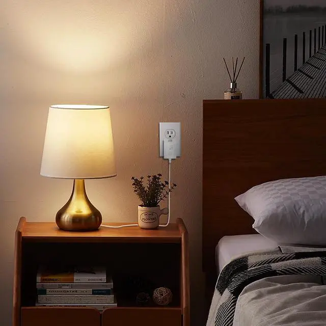 Alt view image 6 of 7 - Lenink Adjustable AC Power Supply Adapter for AA Batteries, 3V to 6V, LED Lights & Decorations (White)