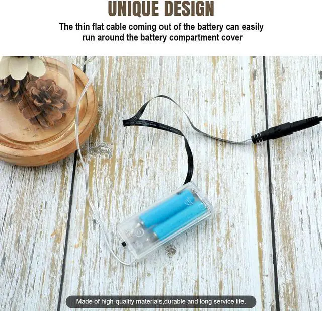 Alt view image 3 of 7 - 1 to 3 AC Power Supply Adapter Kit with On/Off Switch Battery Replacement for AA Battery (Black)