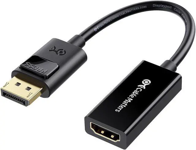 Main image of DisplayPort to HDMI Adapter (DP to HDMI Adapter is NOT Compatible with USB Ports Do NOT Order for USB Ports on Computers)
