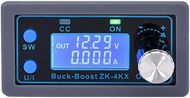 Alt view image 3 of 10 - ZK-4KX CNC DC DC Buck Boost Converter CC CV 0.5-30V 4A Power Module Adjustable Regulated Power Supply Solar Battery Charging