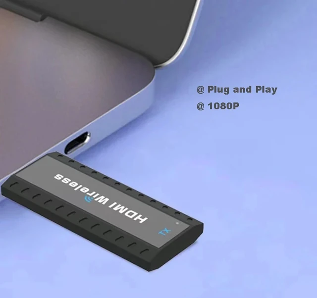 Alt view image 3 of 5 - 1 TX 1 RX,1 TX 1 RX HDMI Extender Transmitter 1080P WiFi HDMI Splitter Extender 1x2 Dual Display for PS3/4 Camera PC HDTV Monitor Projector