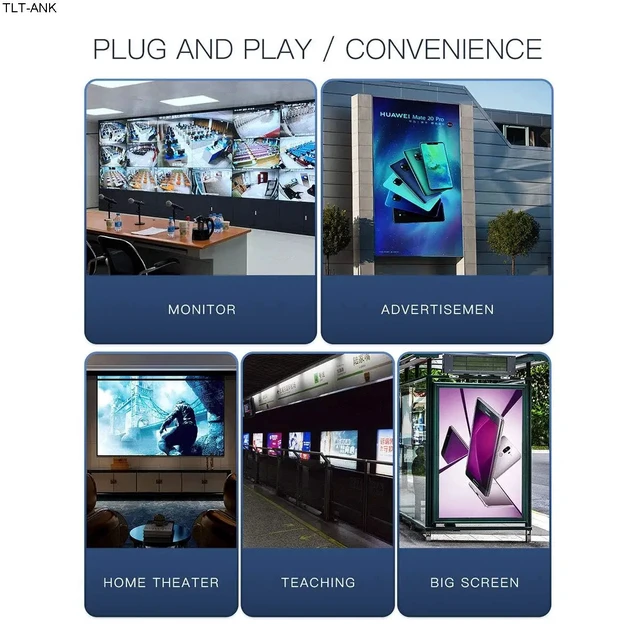 Alt view image 5 of 5 - ,HDMI KVM USB Extender Transmit 1080p HD Video Over Cat5e/6 Ethernet Cable 50m (164ft) for Mouse and Keyboard