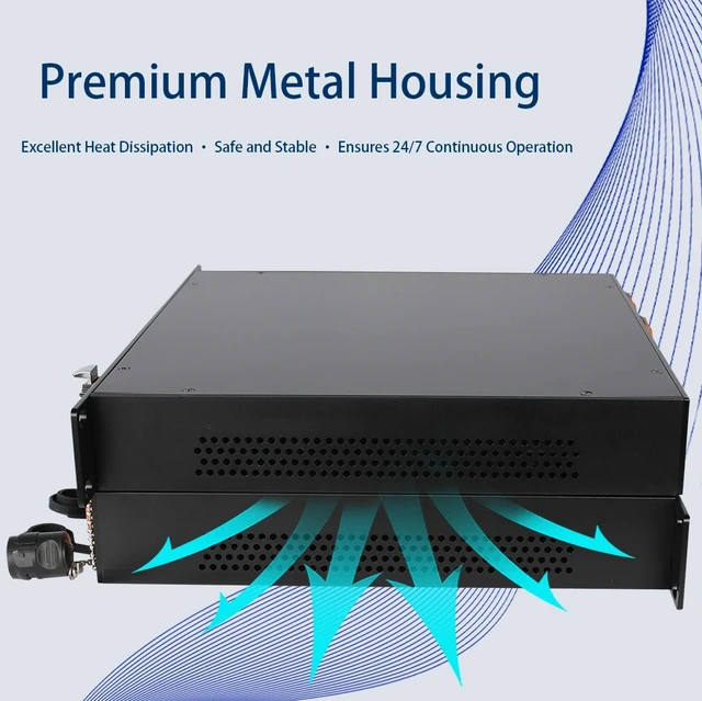 Alt view image 3 of 5 - AES50 Transmitter x1,2 Channel AES50 Fiber Extender with 1+1 Redundant Fiber Backup 10KM Single-Mode Dual etherCON 44.1/48/96kHz for Midas & Behringe