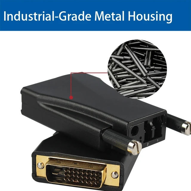 Alt view image 3 of 5 - 1 Core LC,4096x2160@30Hz 4K DVI-D (24+1) Fiber Optic Extender Dual-Link over LC Singlemode Multimode EDID Learning Optical Transceiver