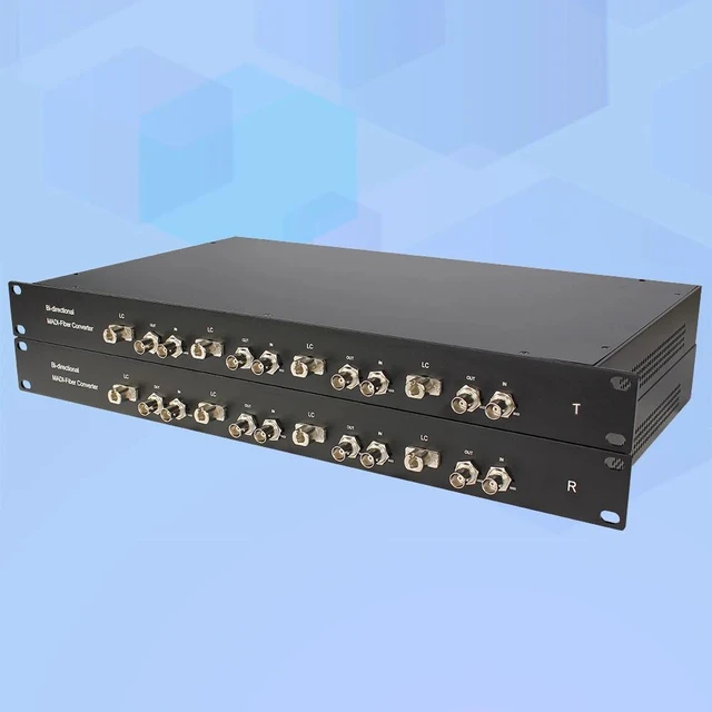Alt view image 3 of 4 - MADI Module,MADI Fiber to Coaxial Converter, 4x Input/Output MADI Expansion Module with 4x Simplex LC SFP, up to 64 Bidirectional Channels