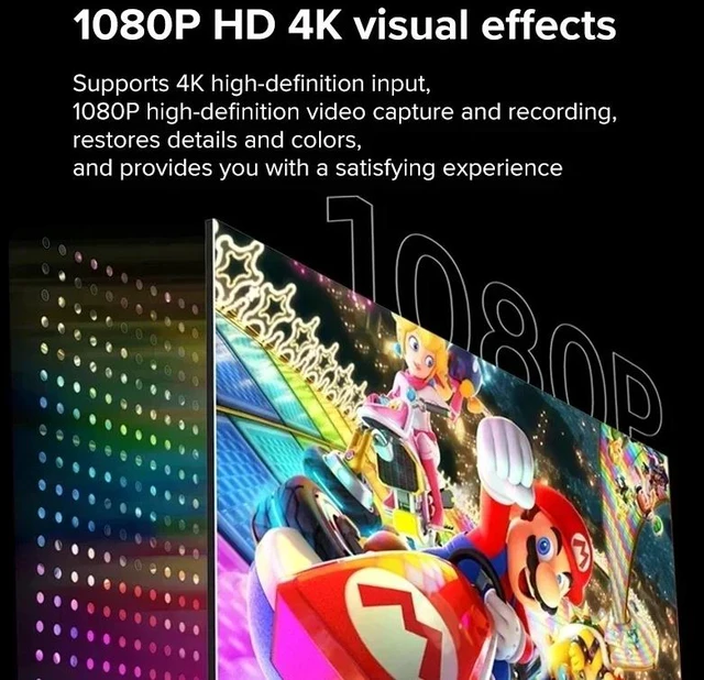 Alt view image 5 of 5 - USB 2.0 version,4K HDMI to USB 3.0/2.0 Type C Video Capture Card 1080P MS2130 Type Grabber Record for Game Recording Live Streaming for PS4 Xbox