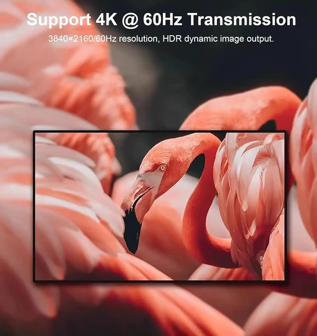 Alt view image 5 of 5 - ,2 Port HDMI KVM Switch 2 in 1 Out 4K 60Hz KVM Switches for 2 Computers Share1 Monitor with Remote Support Mouse Keyboard Printer