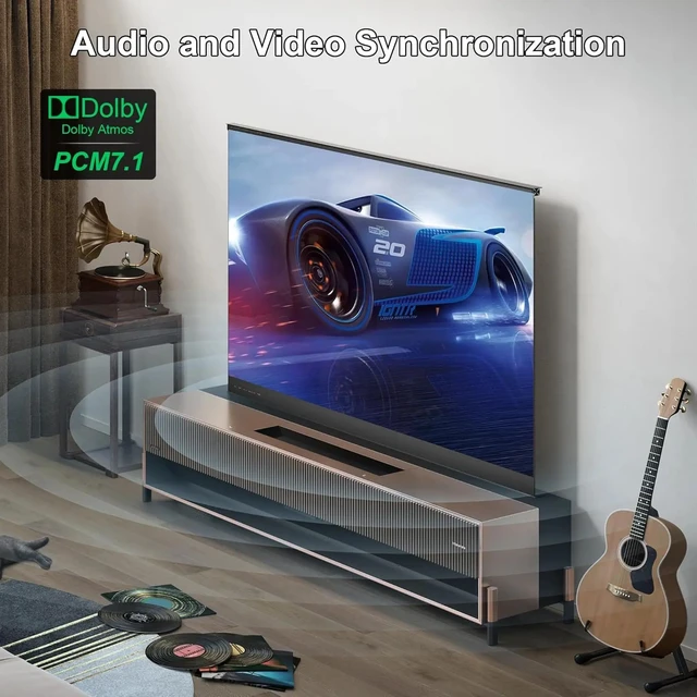 Alt view image 5 of 5 - 8K 1 in 4 out,8K 60Hz HDMI Splitter 1 in 4 out 4K 120Hz HDMI 2.1 Video Distributor Splitter 1x4 Copy Screens Converter 48Gbps HDCP 2.3 HDR VRR