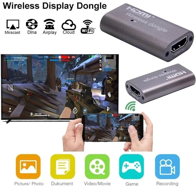 Main image of ,Wireless Wifi HDMI TV Stick Screen Mirroring Share Display Dongle Adapter Media Streamer Receiver for IPhone Android Phone To TV