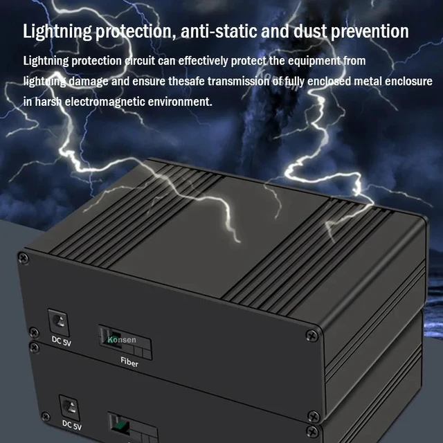 Alt view image 3 of 5 - With EU Plug,4 Channels XLR Audio Fiber Optical Extender via SC Fiber Optical up to 20km XLR Balanced Extender Audio Transmitter Receiver Kit