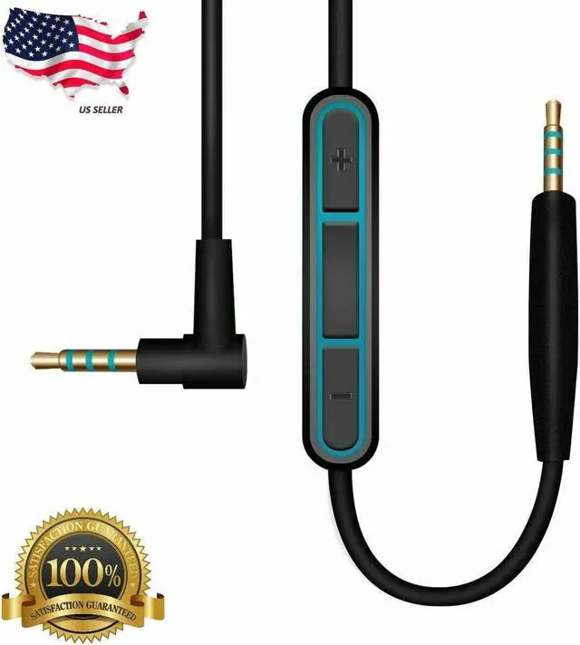 Main image of For  QuietComfort 25 QC25 Headphones Replacement Audio Cable Wire Cord w/Mic