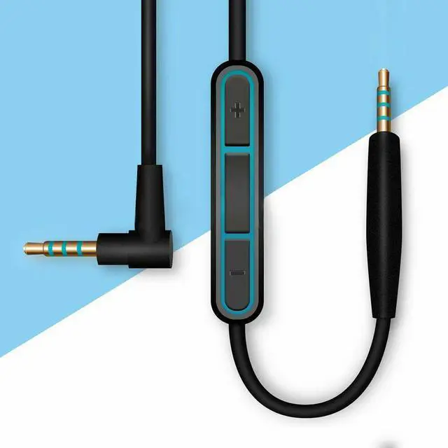 Alt view image 3 of 6 - For  QuietComfort 25 QC25 Headphones Replacement Audio Cable Wire Cord w/Mic