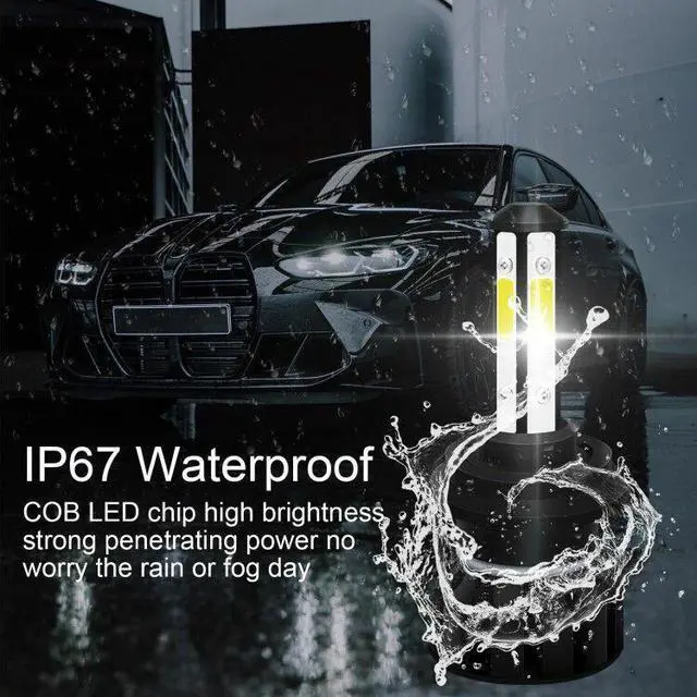 Alt view image 5 of 6 - For Hyundai Genesis Coupe 2013-2016 LED Headlight Bulbs Kit Hi/Lo Beam Fog Light