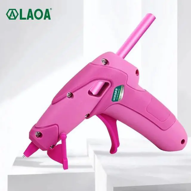 Alt view image 2 of 7 - First picture~ Wireless Hot Melt Glue Gun for Children Safety 8W Lithium Battery Direct Charge USB Charging with Glue Stick Household DIY(Red Glue Gun
)