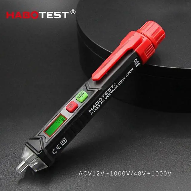 Alt view image 2 of 6 - First picture~Non-Contact Voltage Detector Tester pen Voltage Indicator Electric Tester Smart DMM Electrician Tools Break Circuit Finder