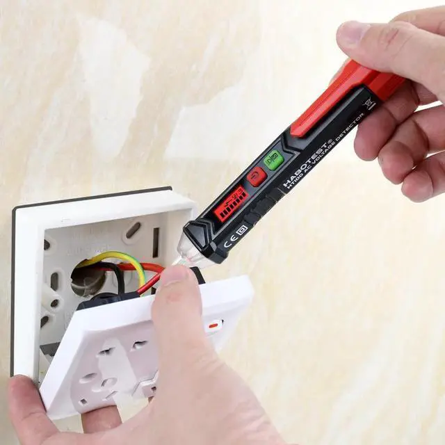 Alt view image 3 of 6 - First picture~Non-Contact Voltage Detector Tester pen Voltage Indicator Electric Tester Smart DMM Electrician Tools Break Circuit Finder