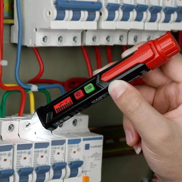 Alt view image 4 of 6 - First picture~Non-Contact Voltage Detector Tester pen Voltage Indicator Electric Tester Smart DMM Electrician Tools Break Circuit Finder