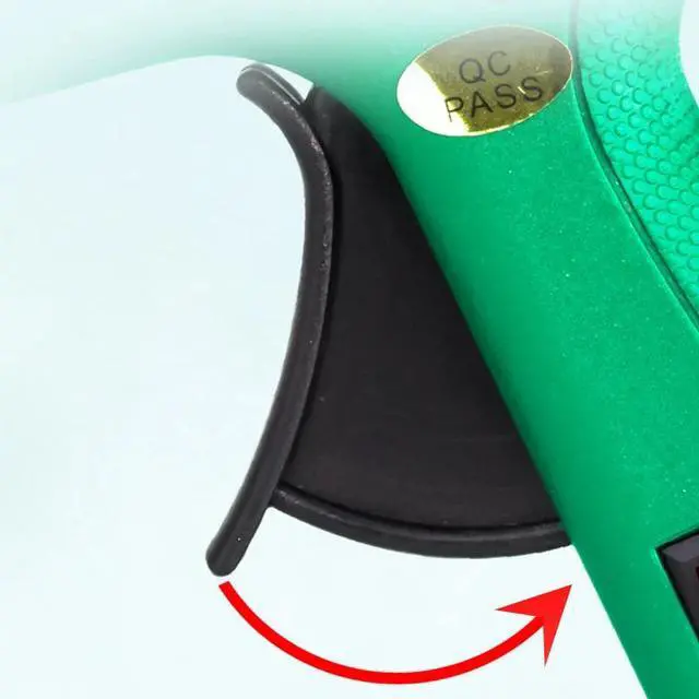 Alt view image 7 of 7 - First picture~ 25W Hot Melt Glue Gun with 7MM Glue Sticks Mini Industrial Guns Thermo Electric Heat Gun Temperature Crafts Repair Tool DIY(EU
white with bag set
25W
)