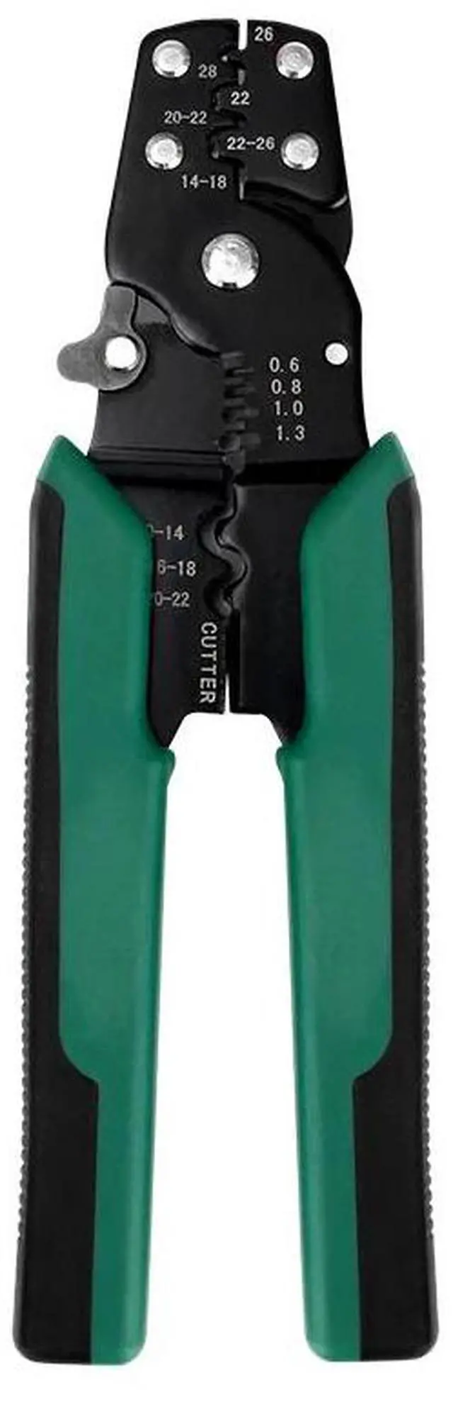 Main image of First picture~Electrical Connectors U Shaped O Shaped Wire Terminals 0.5-4MM Lugs Cable Terminal Wire Tips Car Ship Crimping pliers Tool Set(Military Green 1Pcs P liers
)