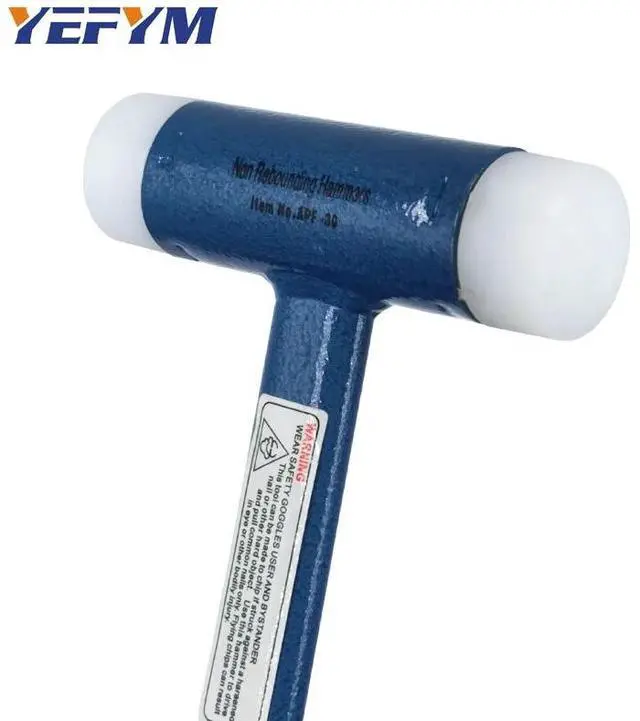 Alt view image 6 of 6 - First picture~Double Face Tap Nylon Hammer 30mm-60mm For Multifunctional hand tool hard plastic and Non Slip plastic handle diameter tools(Weight: 100-299gAP F-40
)