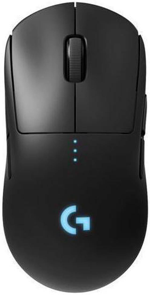Logitech G PRO Wireless Optical Gaming Mouse with RGB Lighting in Black Shroud