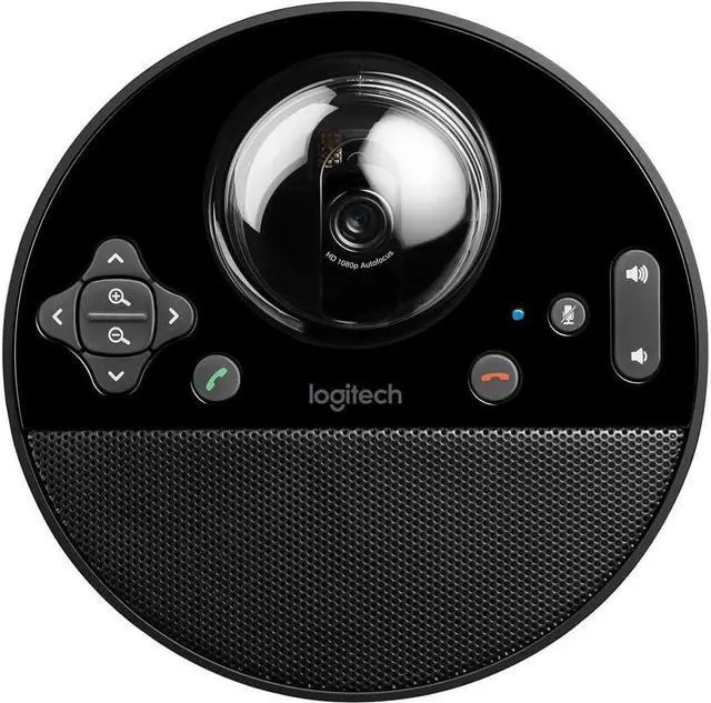 Alt view image 7 of 7 - Logitech BCC950 Desktop Video Conferencing Solution, Full HD 1080p B23 Video Calling, Hi-Definition Webcam, Speakerphone with Noise-Reducing Mic, For Skype, WebEx, Zoom PC/Mac/Laptop/Macbook - Black