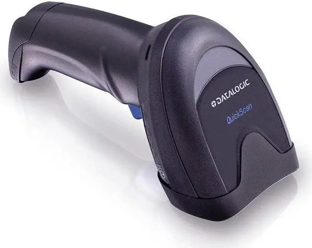 Alt view image 2 of 4 - Handheld Barcode Scanner QuickScan QW2520-BKK1 1D/ 2D Code Reader with USB Cable