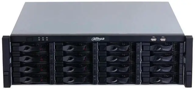 Alt view image 8 of 14 - Dah,ua 4k 8k 32MP 64CH AI NVR616H-64-XI 3U 16HDDs WizMind Network Video Recorder