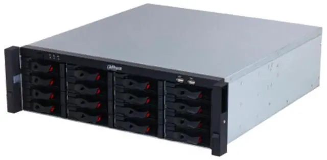 Alt view image 2 of 3 - Dah,ua NVR616H-128-XI 128CH 16HDDs NVR WizMind Security Network Video Recorder