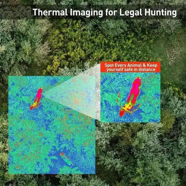 Alt view image 5 of 7 - HTI HT-A6 Outdoor Thermal Monocular Thermal Imaging Telescope for Hunting