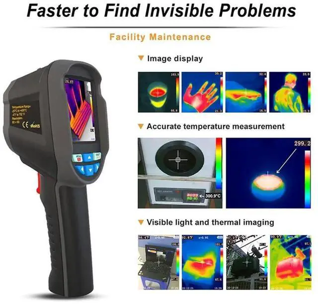 Alt view image 3 of 6 - HTI HT-03 120x90 Infrared Thermal Imager PCB Circuit Industrial Testing