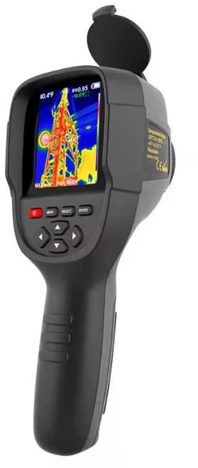 Alt view image 2 of 7 - New HT-18+ LCD Handheld Infrared Thermal Imager Camera 4G IR Resolution 256x192