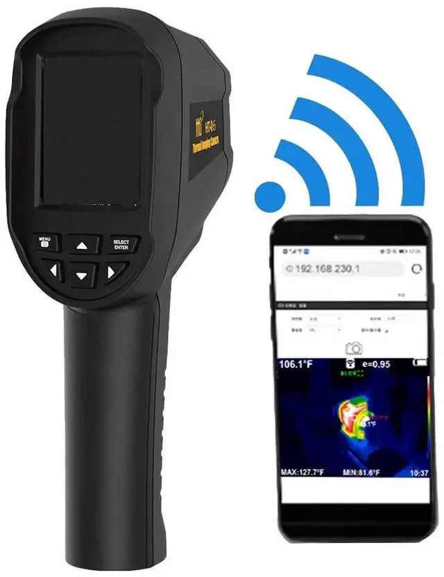 Alt view image 5 of 7 - HTI HT-06 256*192 WIFI Infrared Thermal Camera Handheld Thermal Imager -20~550°C