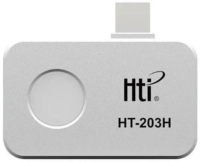 Alt view image 2 of 7 - HTi HT-203H Thermal Camera Android Type-C Mobile Thermal Imager 25Hz 256X192 IR